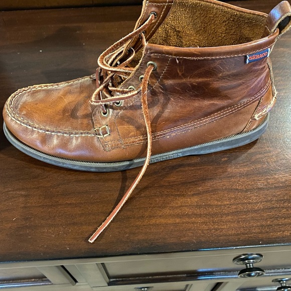 80’s style Sebago ankle height boots
